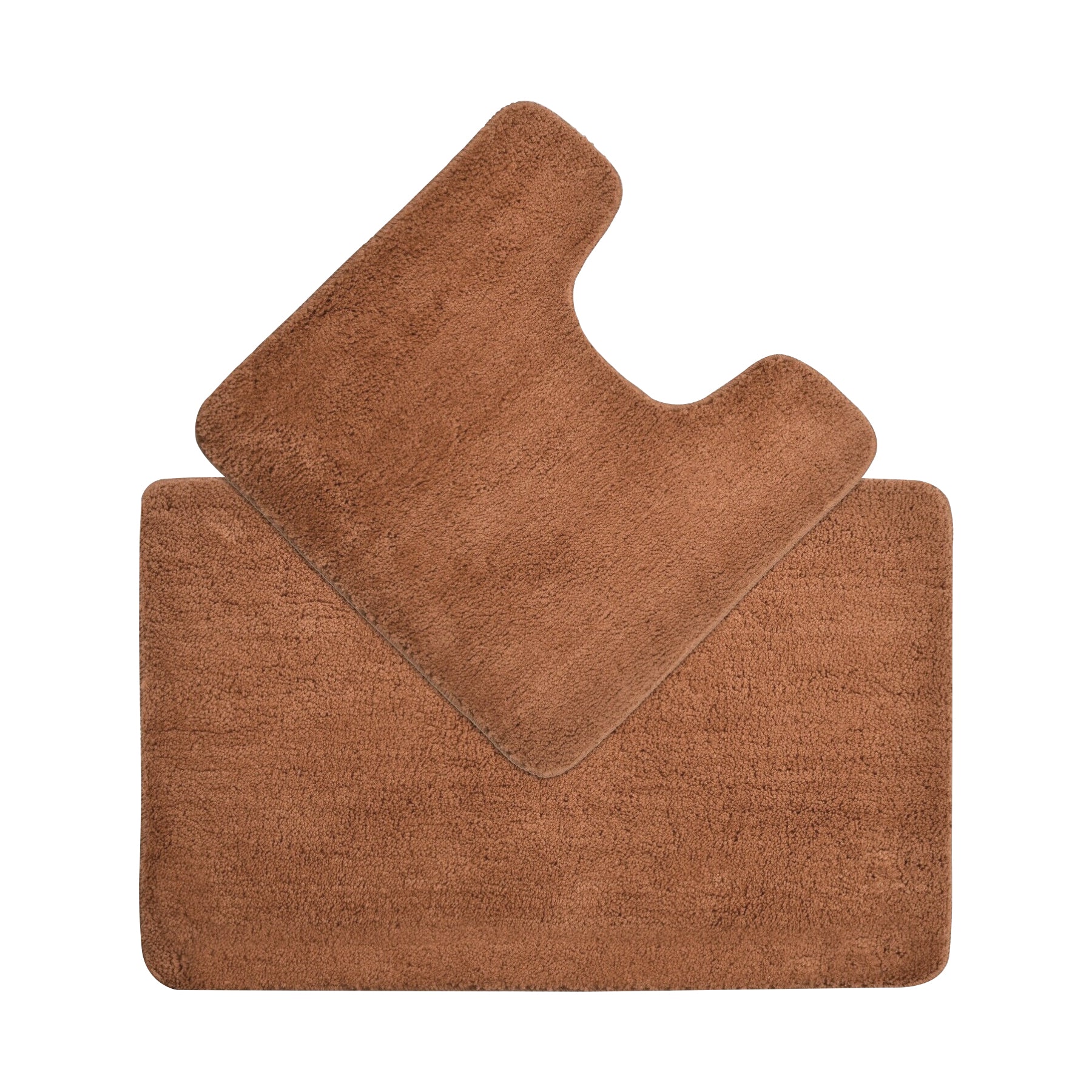 Non-Slip Bathroom Mats Set – 2 Piece Bath Mat & Pedestal Mat~5394 - Image 5