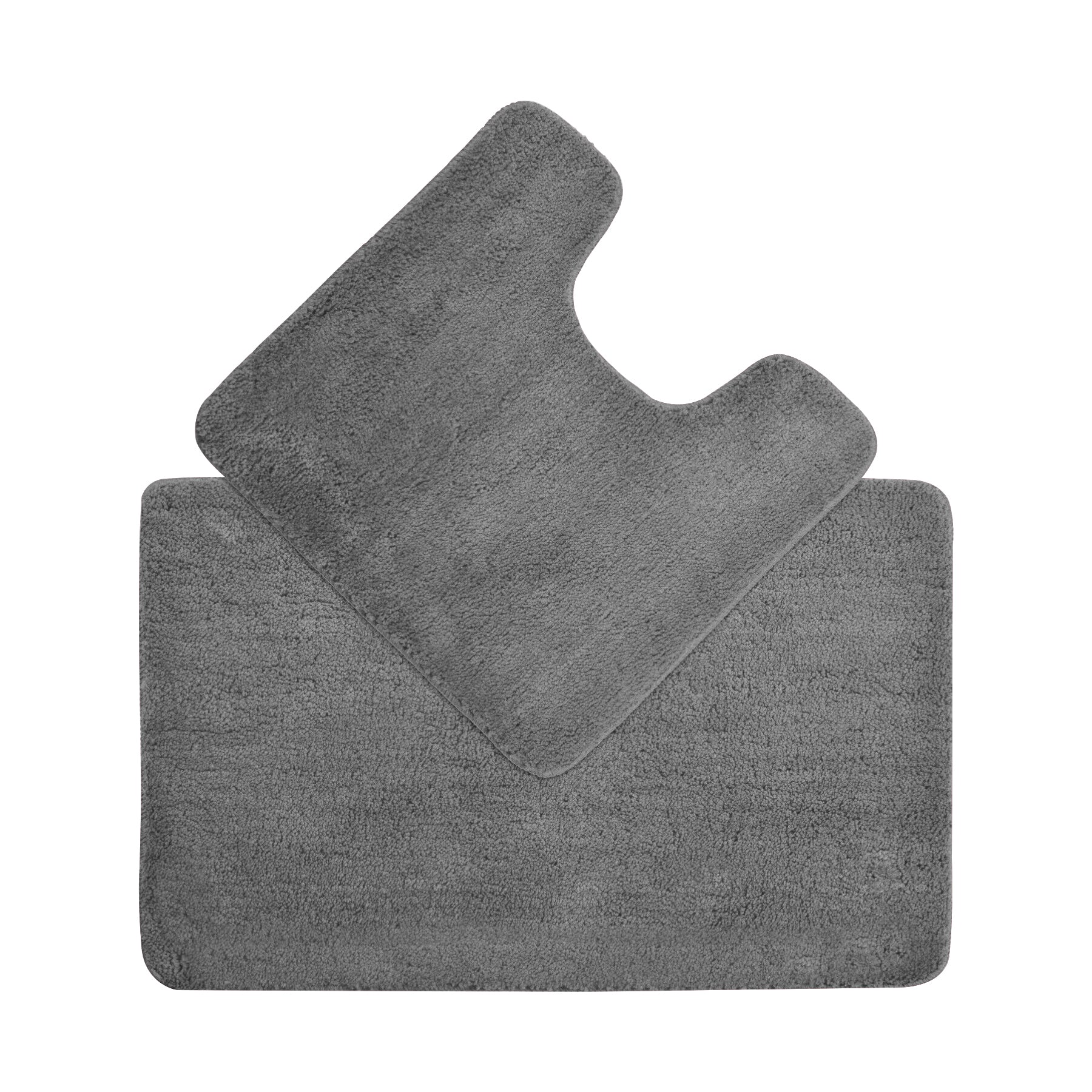 Non-Slip Bathroom Mats Set – 2 Piece Bath Mat & Pedestal Mat~5394 - Image 8