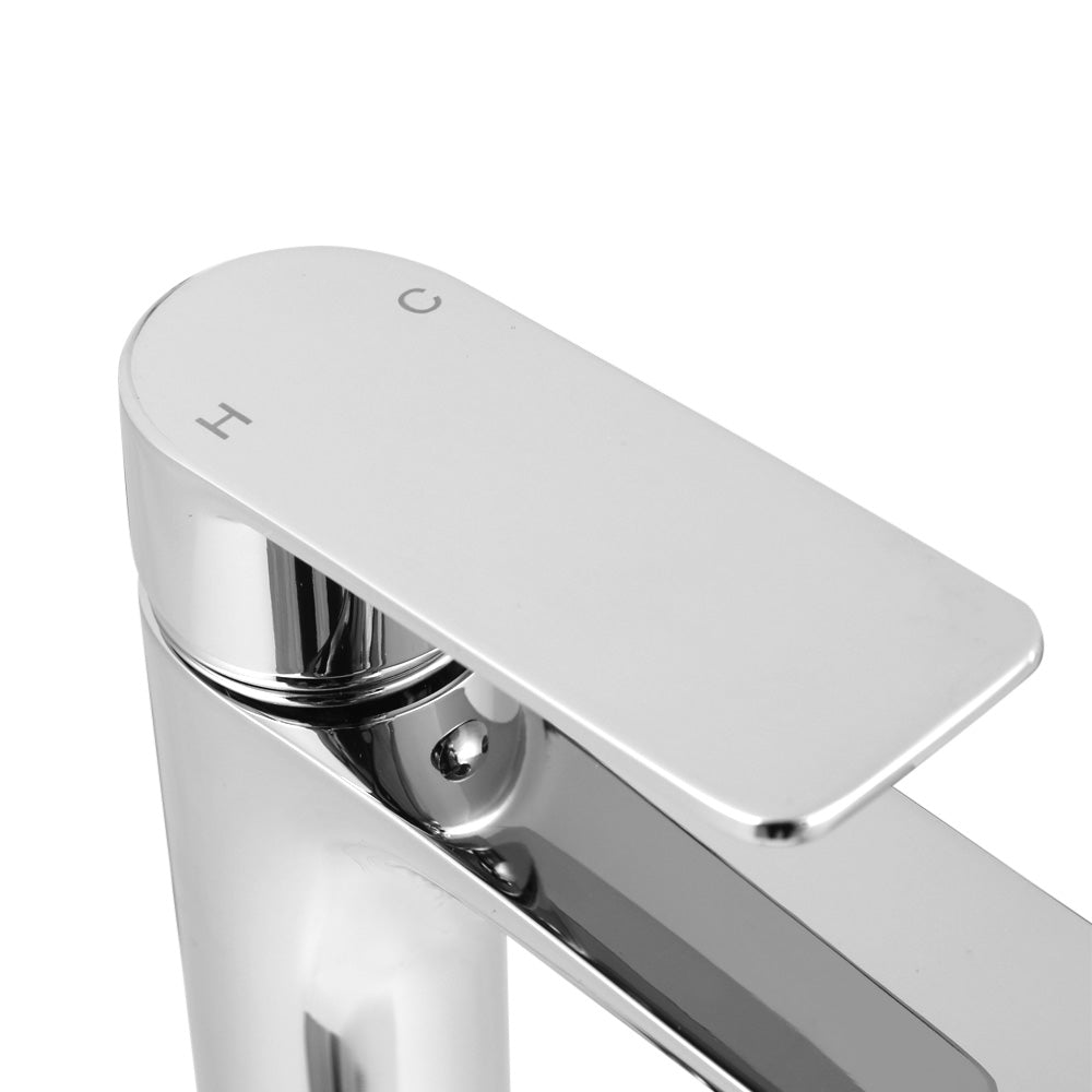 NNEDSZ Bathroom Tap Wall Bath Spout 180 Swivel Bathtub Shower Mixer Round Chrome - Image 4