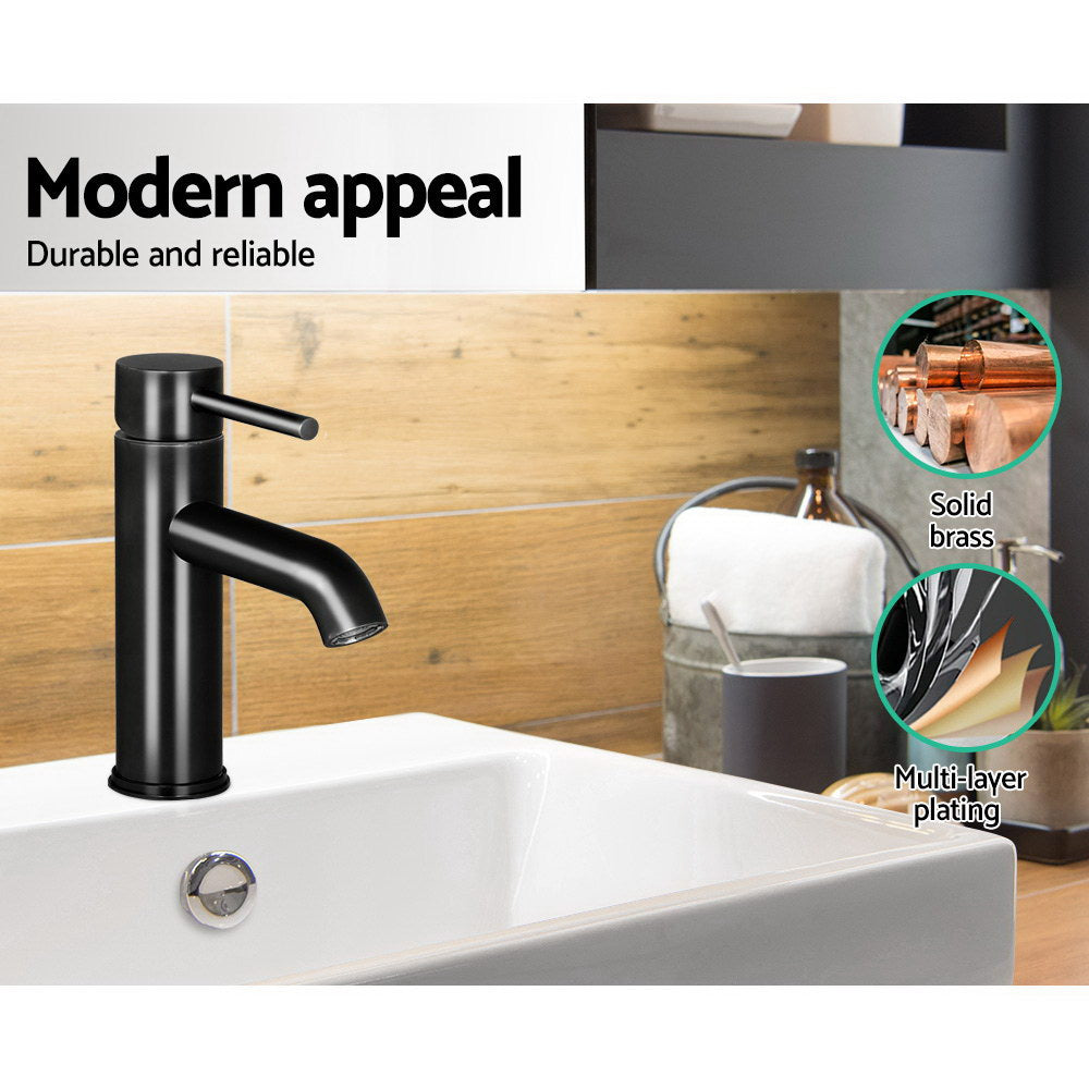 NNEDSZ Basin Mixer Tap Faucet Black - Image 4