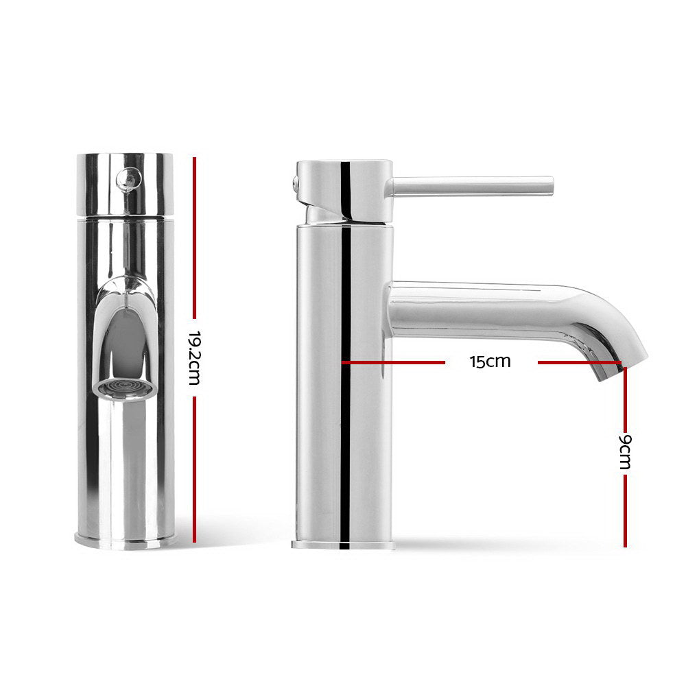 NNEDSZ Basin Mixer Tap Faucet Silver - Image 2