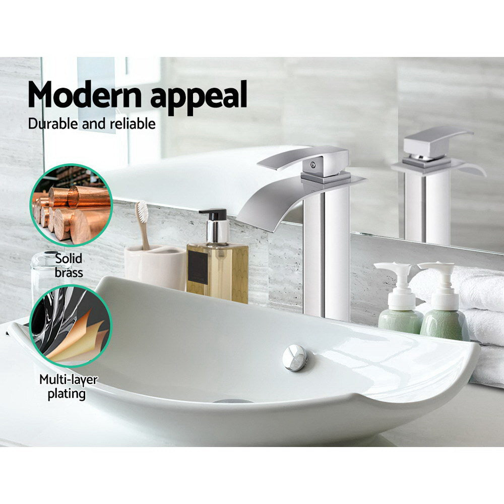 NNEDSZ Basin Mixer Tap - Silver - Image 4