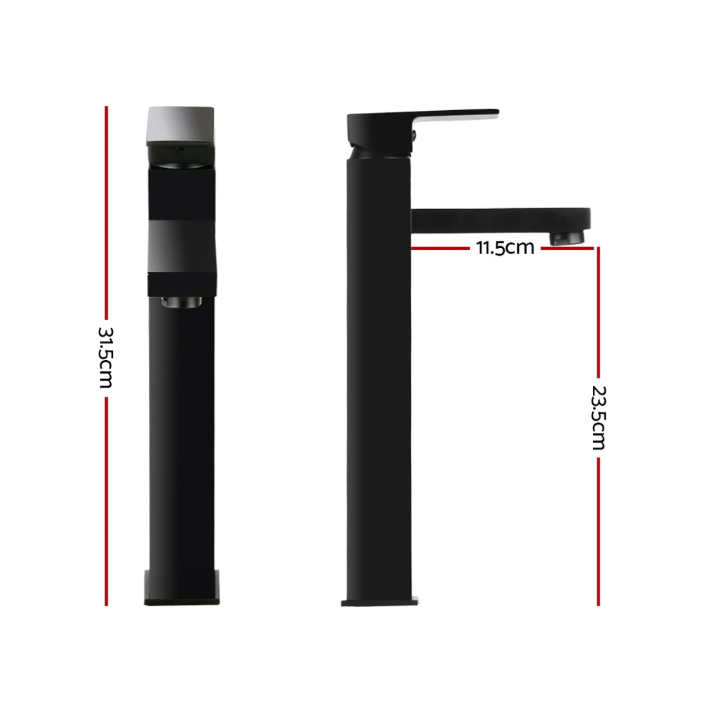 NNEDSZ Basin Mixer Tap Faucet Black - Image 2