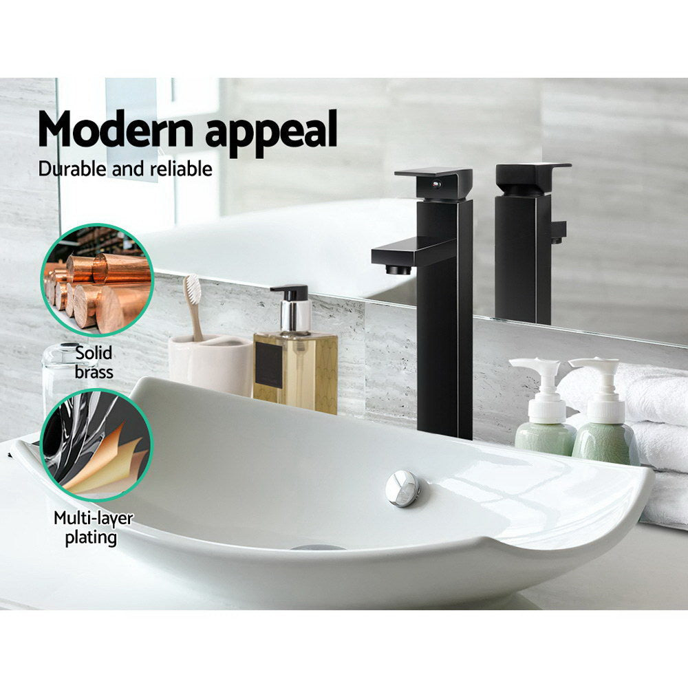 NNEDSZ Basin Mixer Tap Faucet Black - Image 4