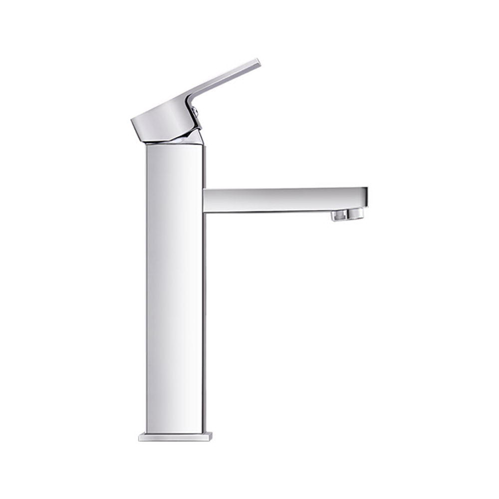 Cefito Bathroom Basin Mixer Tap Square Tall Faucet Vanity Laundry Chrome - Image 4