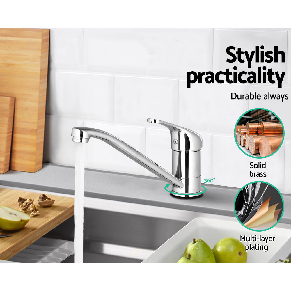 NNEDSZ Basin Mixer Tap - Silver - Image 5
