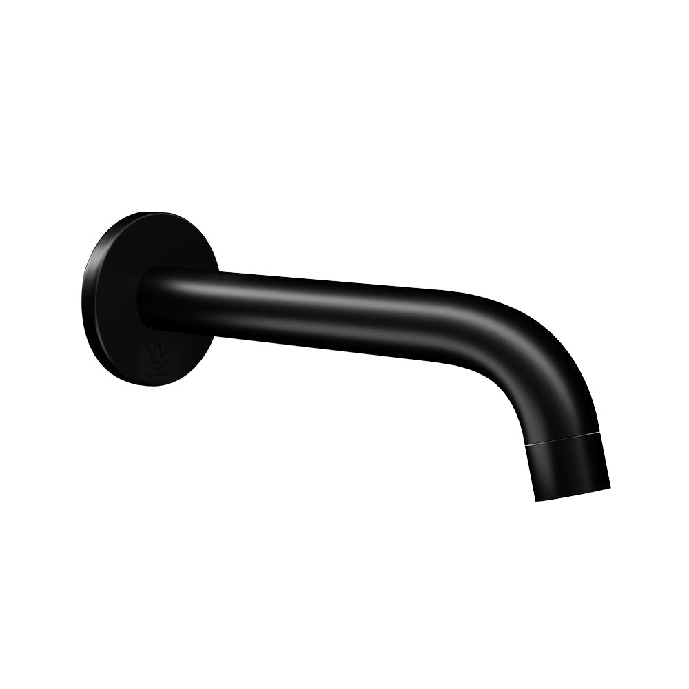 NNEDSZ Cefito Bathroom Spout Tap Water Outlet Bathtub Wall Mounted Black - Image 3