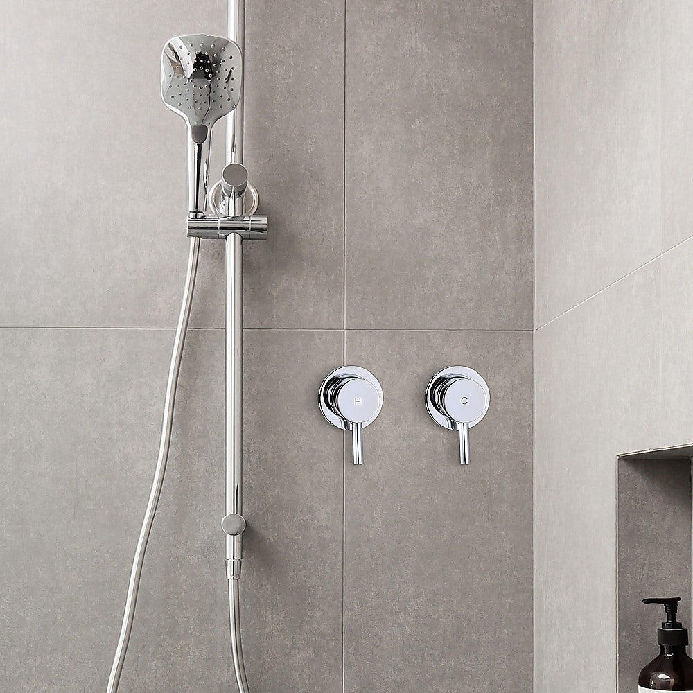 NNEDSZ Bathroom Shower Bath Hot and Cold Mixer WATERMARK Certified in Chrome - Image 2